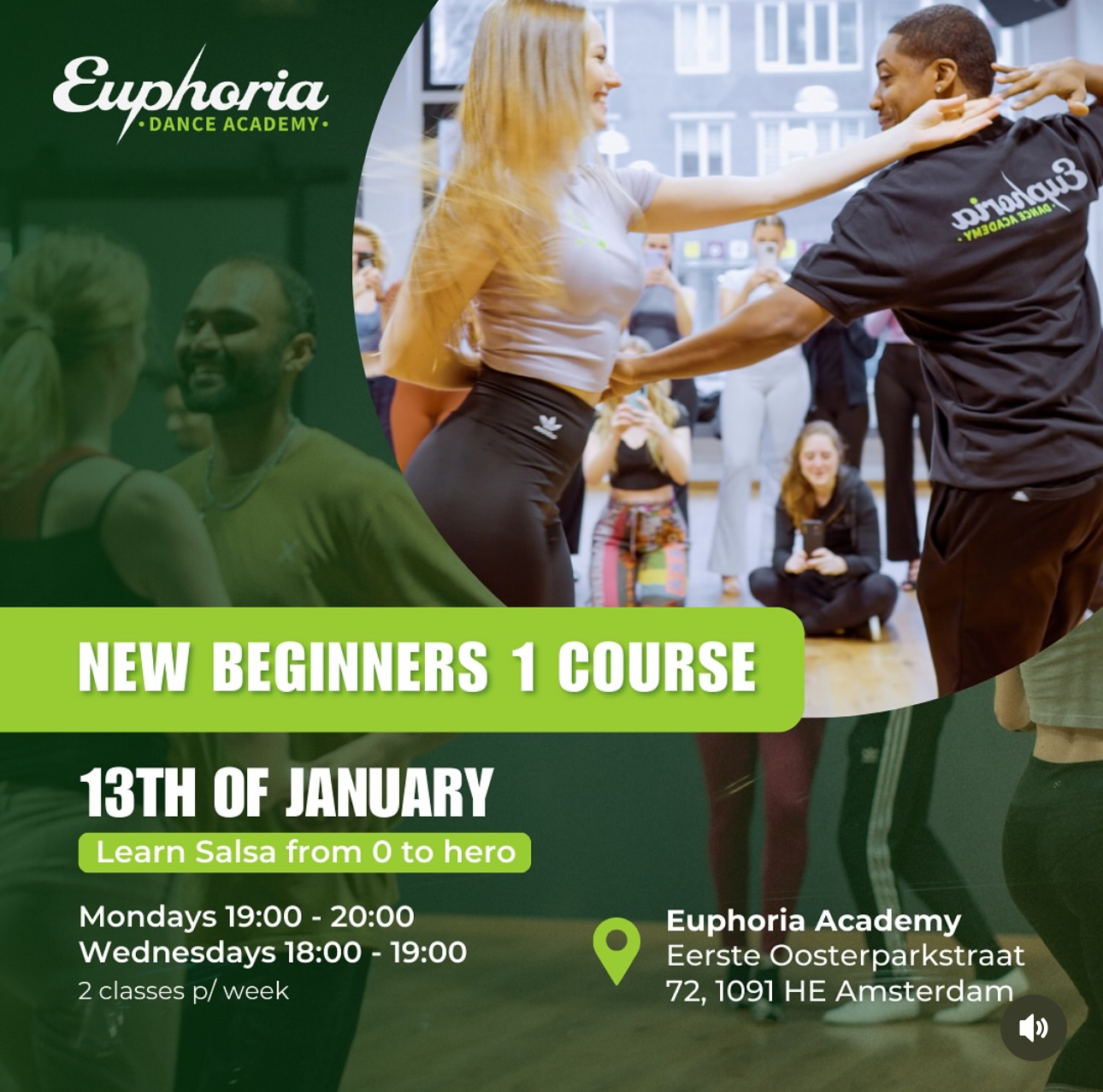 New Beginners classes