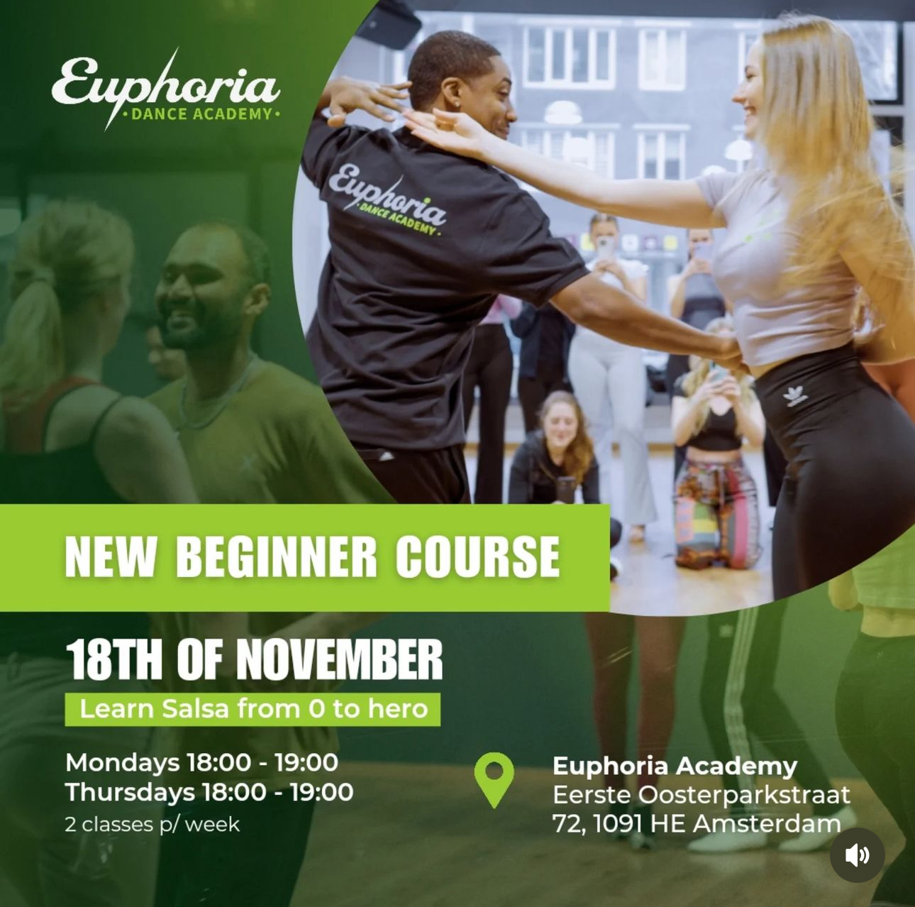 New Beginners classes